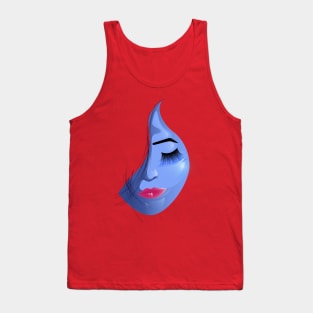 girl semi face Tank Top